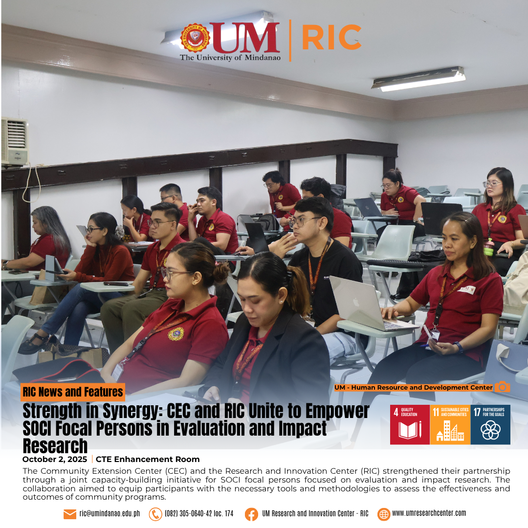 Strength in Synergy: CEC and RIC Unite to Empower SOCI Focal Persons in Evaluation and Impact Research - Image 4